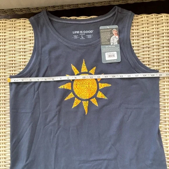 Life‎ is Good NEW WITH TAGS Ancient Sun Crusher Tank large - Picture 9 of 9